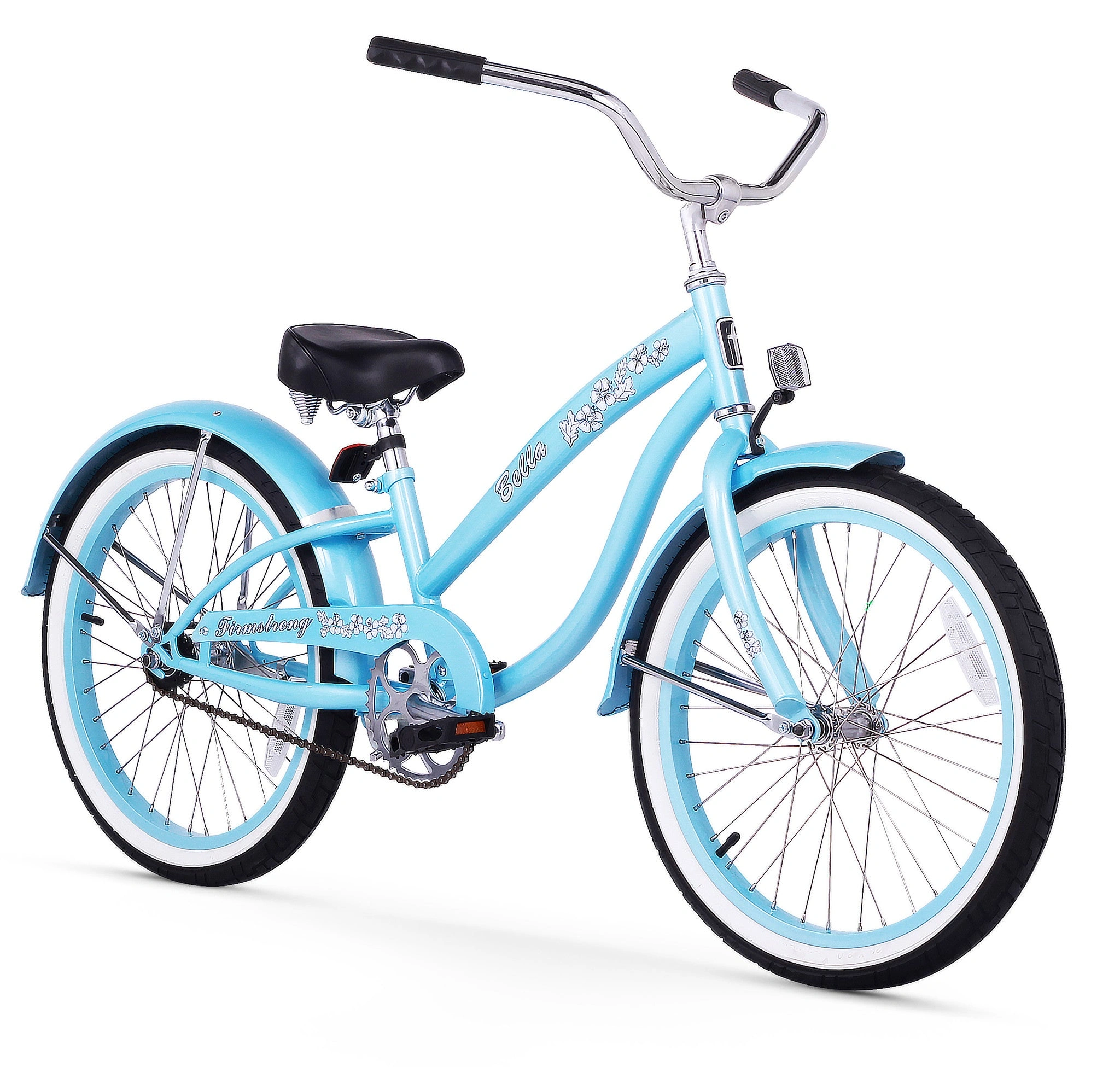 Bella Classic : Le vélo de plage pour filles, élégant et insouciant, un rêve sur roues.